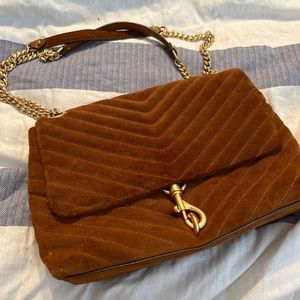 COPY - Rebecca Minkoff Edie flap suede crossbody